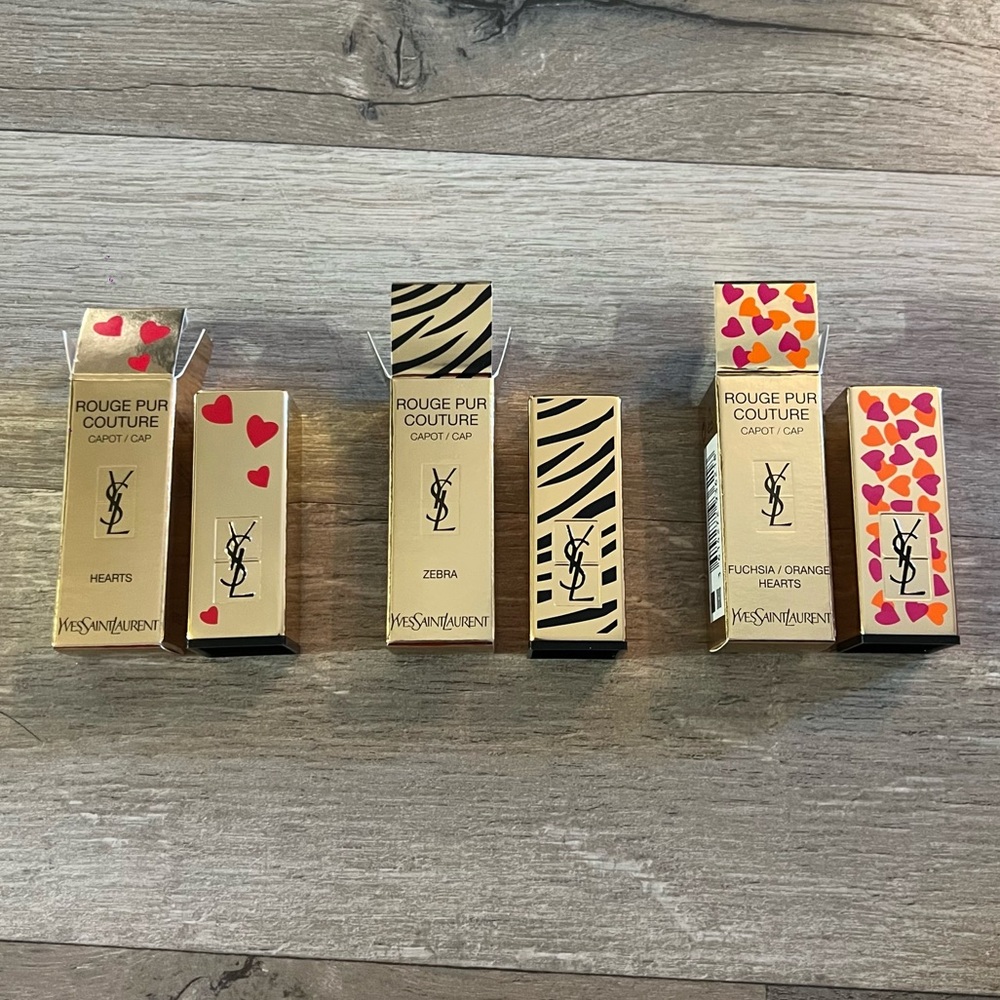 YSL Special Edition Lipstick Caps